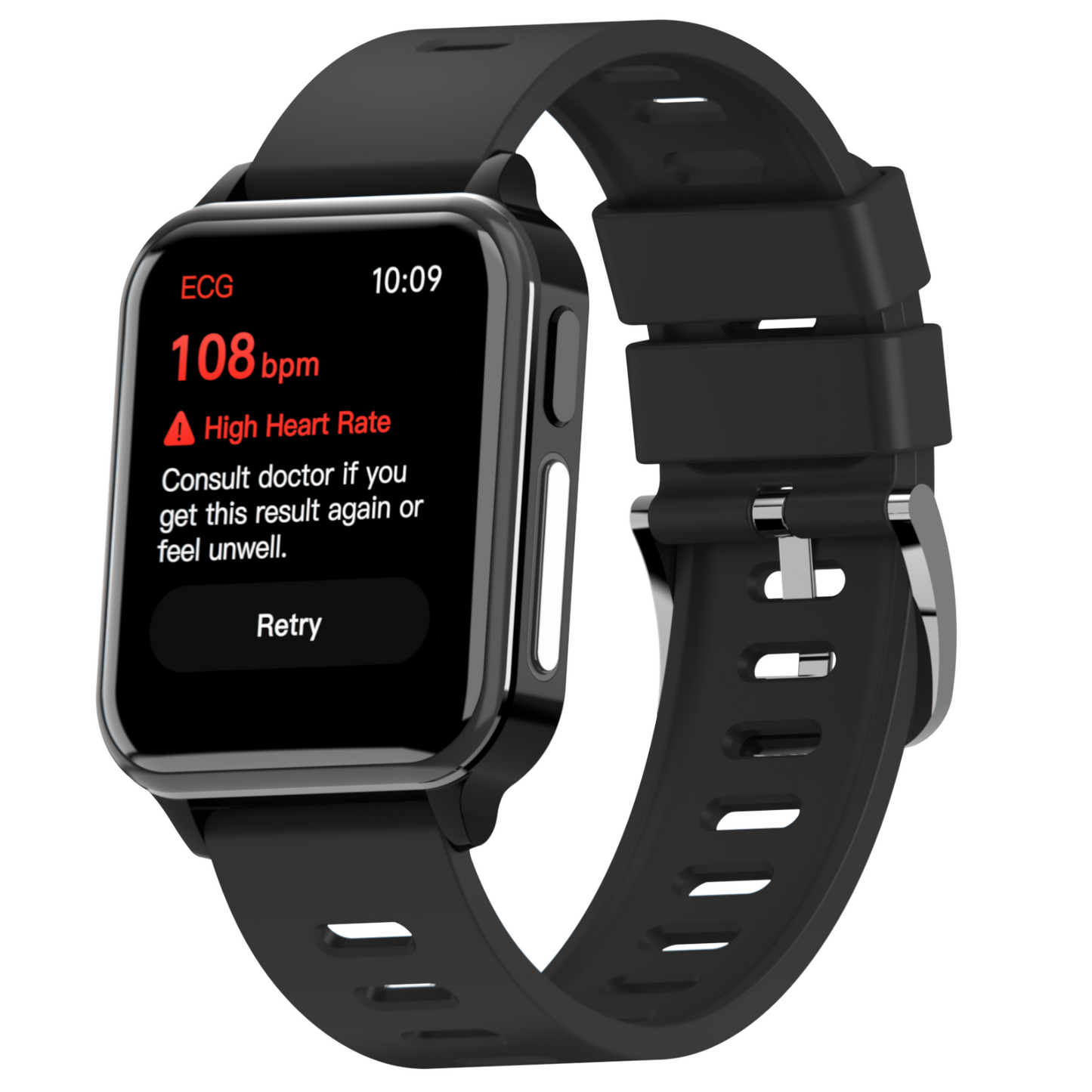 CFDA Certification Health ECG Smartwatch With Blood Oxygen Heart Rate Monitor Sleep Monitoring Health Tracker Watch