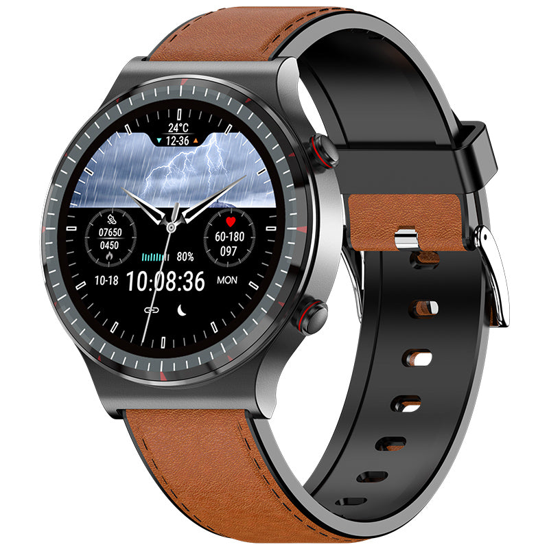 FITAOS ECG Blood Oxygen Heart rate Health Monitoring Smart Watch Pro1 for Women or Men