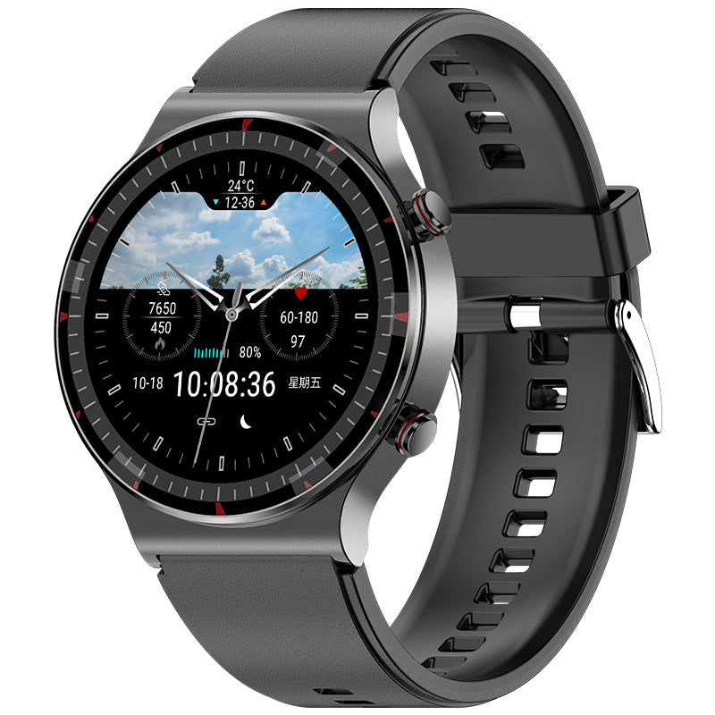 FITAOS ECG Blood Oxygen Heart rate Health Monitoring Smart Watch Pro1 for Women or Men