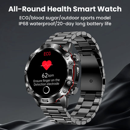 Fitaos PRO 3 High-end ECG/EKG blood sugar health sports smart watch