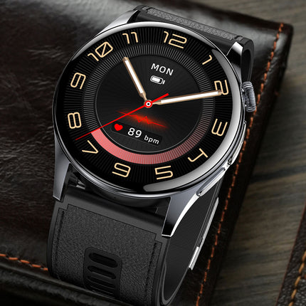 Fitaos Max 6 High-end Flagship Air Pump Blood Pressure ECG Blood Sugar Blood Oxygen Monitoring SmartWatch