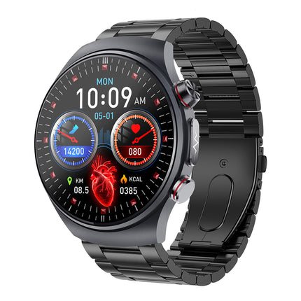 Fitaos Pro 10 High-end Flagship Smartwatch ECG blood glucose Uric acid cholesterol Stress monitoring
