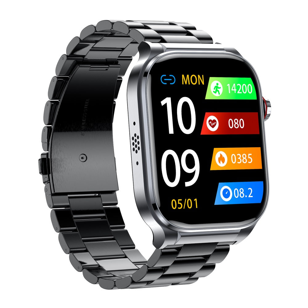 Fitaos Pro 9 High-end Flagship Smartwatch ECG blood glucose Uric acid cholesterol Stress monitoring