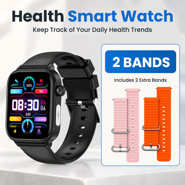 FITAOS Pro 6 ECG blood glucose Intelligent micro-physical examination Stress monitoring Smartwatch