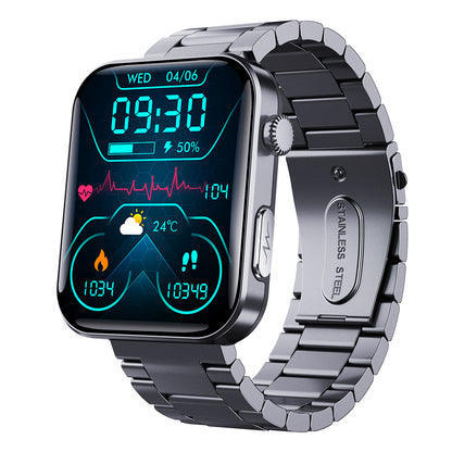 Fitaos Max 6 ECG blood glucose Uric acid cholesterol Stress monitoring Smartwatch