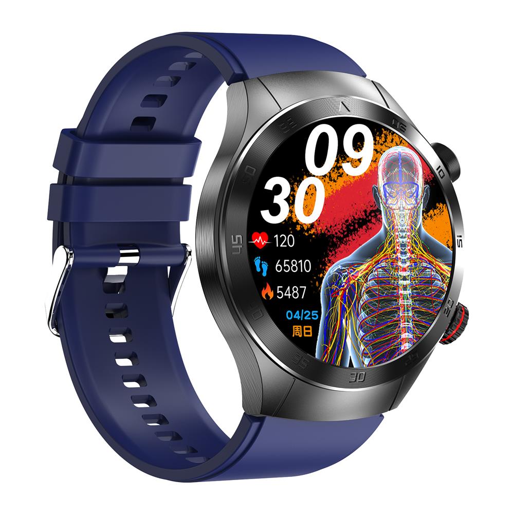 Fitaos Max 2 Laser therapy smart watch ecg blood glucose blood oxygen uric acid lipid monitoring