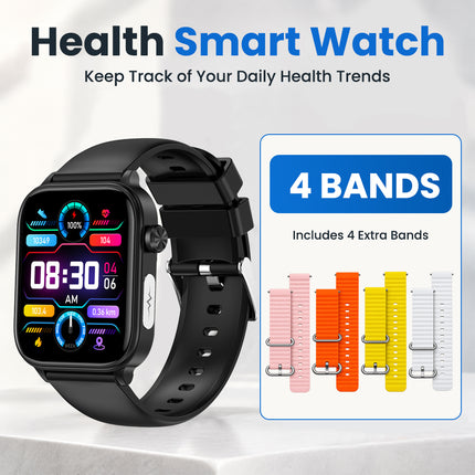 FITAOS Pro 6 ECG blood glucose Intelligent micro-physical examination Stress monitoring Smartwatch