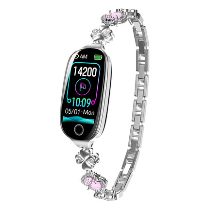 Fitaos Blood Sugar Blood Pressure monitoring Luxury Diamond Design Fashion Smartwatch