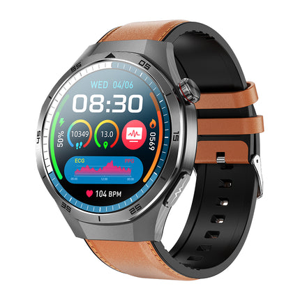 Fitaos P05 ECG Blood glucose Sos Uric acid cholesterol Stress monitoring Smartwatch