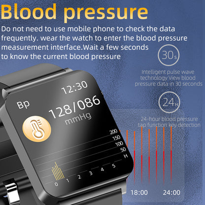 FITAOS ECG+PPG Blood Sugar Monitoring Health Smart Sports Watch