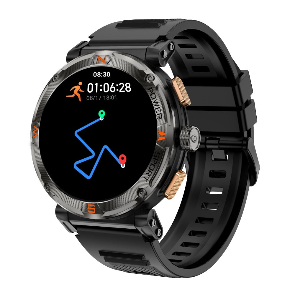 Fitaos MIX 1 GPS COMPASS 1.43'' AMOLED SCREEN 3ATM WATERPROOF BLOOD OXYGEN BLOOD PRESSURE SLEEP MONITORING 100+ SPORTS MODES SMARTWATCH