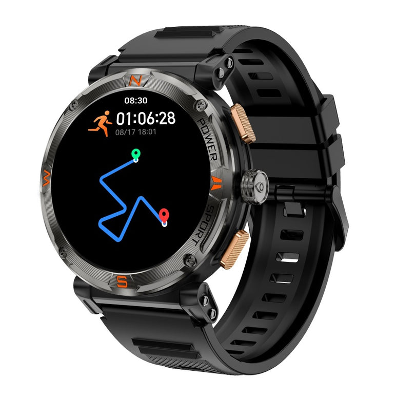 Fitaos MIX 1 GPS COMPASS 1.43'' AMOLED SCREEN 3ATM WATERPROOF BLOOD OXYGEN BLOOD PRESSURE SLEEP MONITORING 100+ SPORTS MODES SMARTWATCH