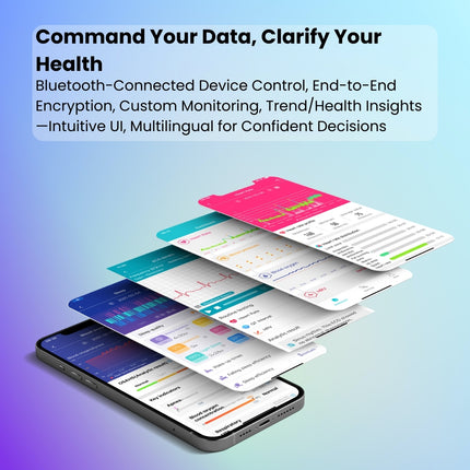 CFDA Certification Health ECG  Smartwatch With Blood Oxygen Heart Rate Monitor Sleep Monitoring Health Tracker Watch
