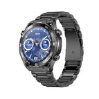 Black (steel+silicone watchband)