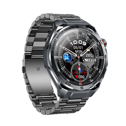 Fitaos P06 AI Analysis ECG Blood glucose Blood Oxygen monitoring Flashlight SOS Smartwatch