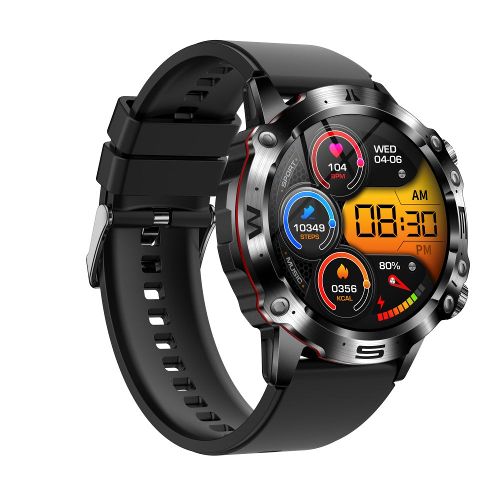 Fitaos PRO 3 High-End EKG-Blutzucker-Gesundheits-Sport-Smartwatch