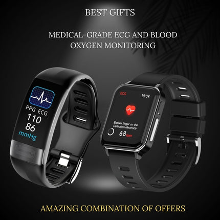 FITAOS P11 ECG Blood Oxygen Monitoring Smart Bracelet