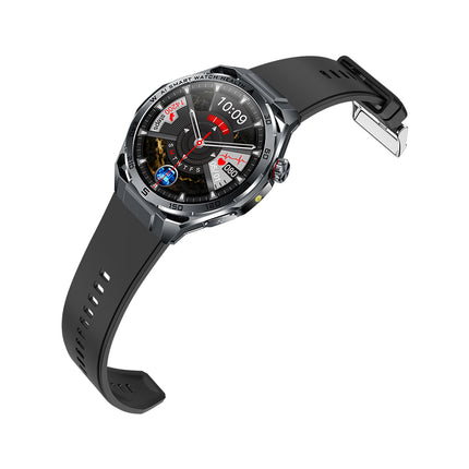 Fitaos P06 AI Analysis ECG Blood glucose Blood Oxygen monitoring Flashlight SOS Smartwatch