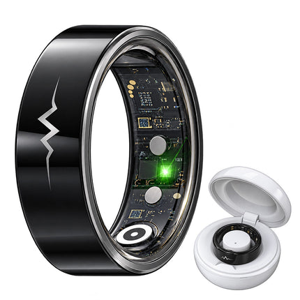 FITAOS R10 Blood Glucose ECG/EKG Blood Pressure Monitoring AI Health Analysis Smart Ring