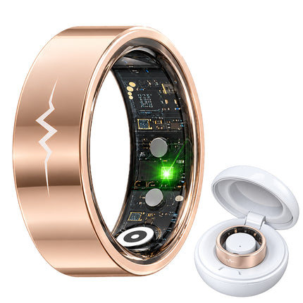 FITAOS R10 Blood Glucose ECG/EKG Blood Pressure Monitoring AI Health Analysis Smart Ring