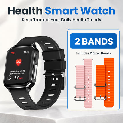 Fitaos RIG ECG & BP SPO2 Health Tracker - Smartwatch