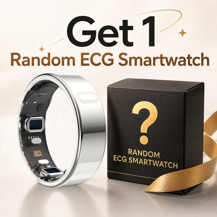 Fitaos V8 High-end Flagship Blood Glucose ECG/EKG Blood Pressure Monitoring AI Health Analysis Smart Ring